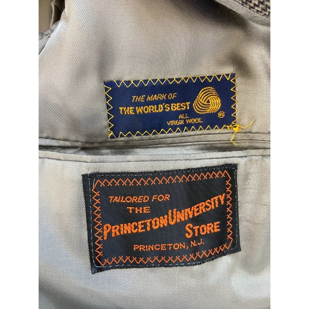 Vintage Polo University Club by Ralph Lauren Blazer 44R Princeton 100% Wool USA
